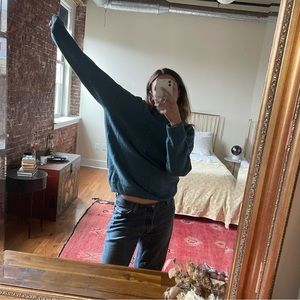 Massimo Dutti Oversized Crewneck Sweater